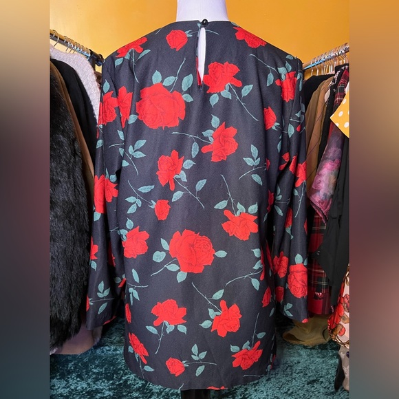 Vintage rose print smock - Picture 2 of 2
